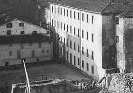 Cuartel de San Telmo en la hoy plaza de Zuloaga.