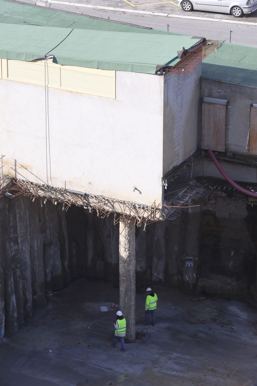 La estación del TAV toma forma en Donostia