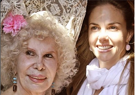 La Duquesa de Alba junto a Genoveva Casanova en una imagen compartida por la mexicana