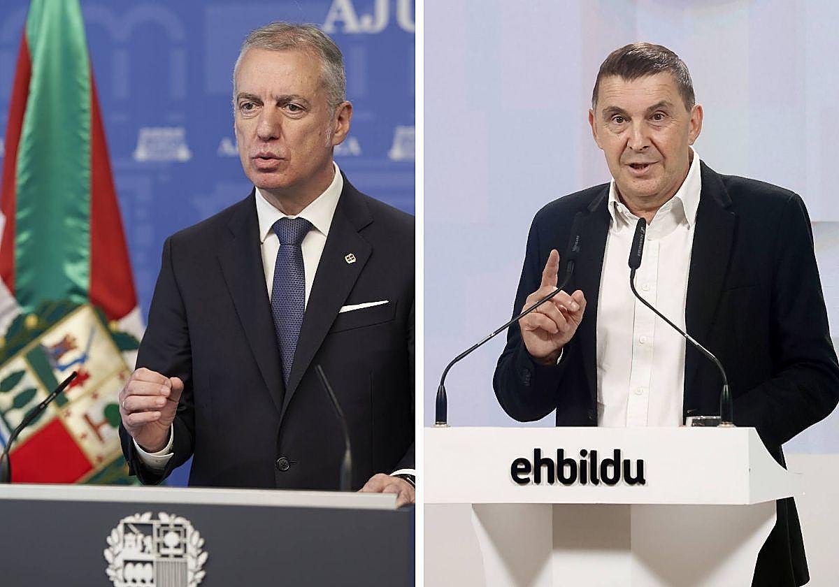 Iñigo Urkullu lleva ya tres mandatos como lehendakari, mientras que Arnaldo Otegi será candidatos a coordinador general de EH Bildu.
