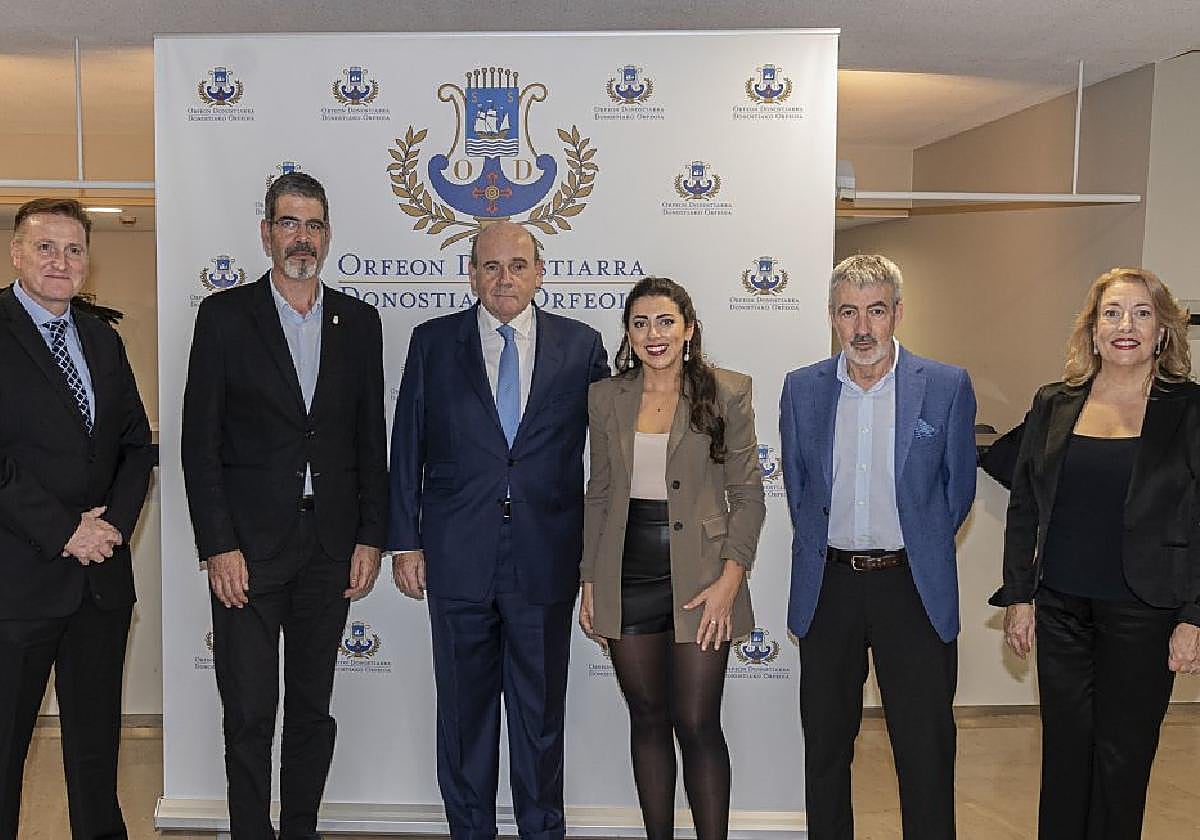 Gabriel Blanco, Rafael Pascual, Eneko Goia, Antxon Elósegui, Margarita Rodríguez, José Antonio Sainz Alfaro, Ainhoa Zubillaga yJon Insausti.