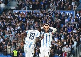 Merino se lleva las manos a la cabeza tras el golazo de Sadiq