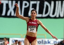 Carlota Castrejana ganó el triple salto en el Campeonato de España de Anoeta en 2006.