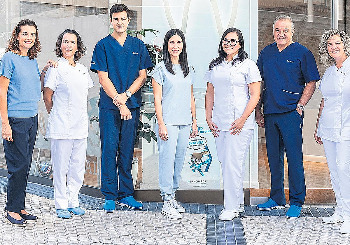 Un equipo de lujo. En Lanchares cuentan con profesionales de primera.