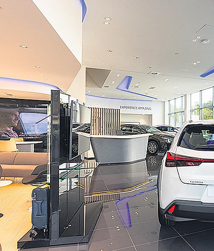 Imagen secundaria 2 - Concesionario. El Centro Lexus de San Sebastián es un lugar extraordinariamente agradable a los sentidos.