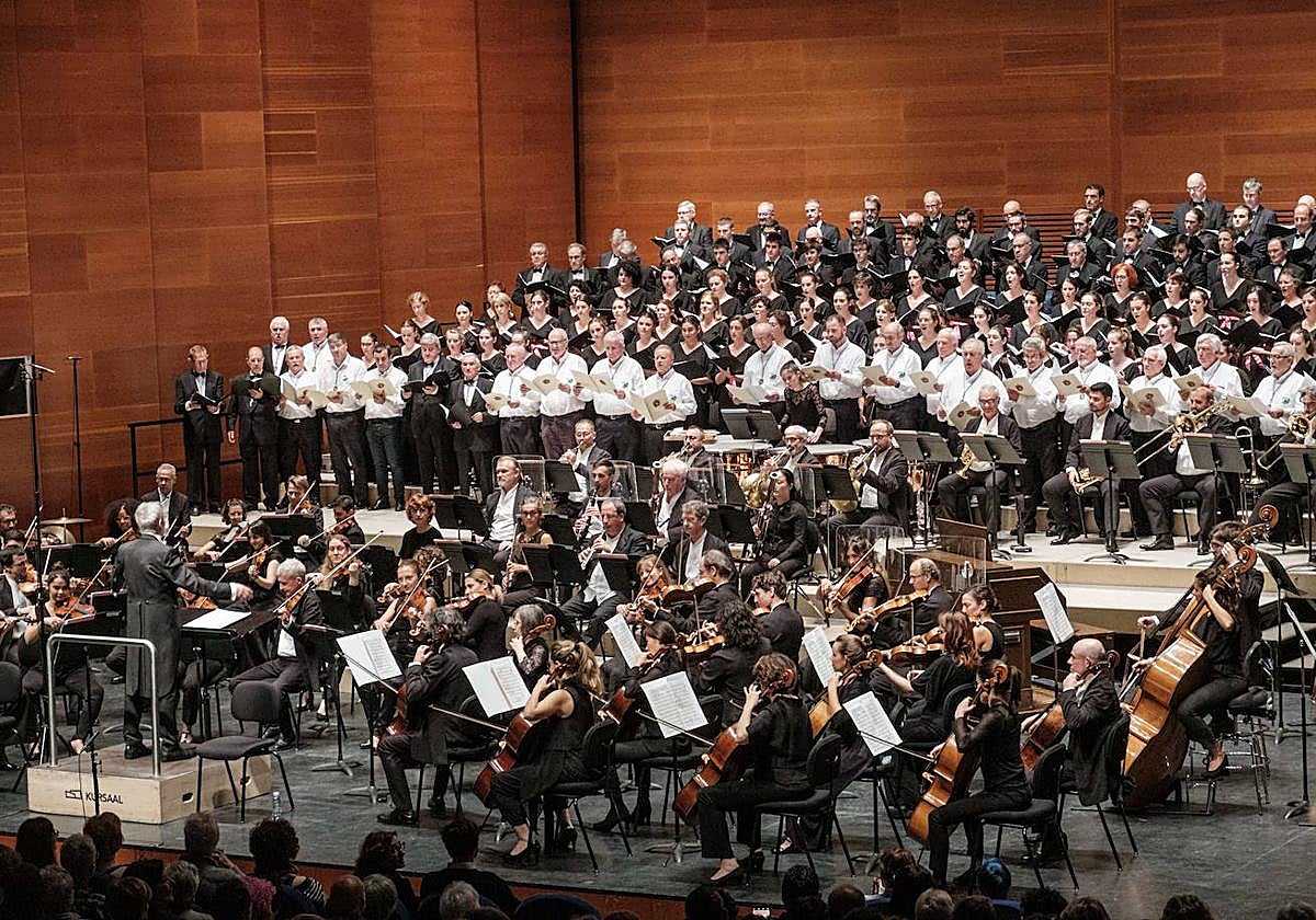 Dos conciertos en Donostia cerrarán la gira del Orfeón