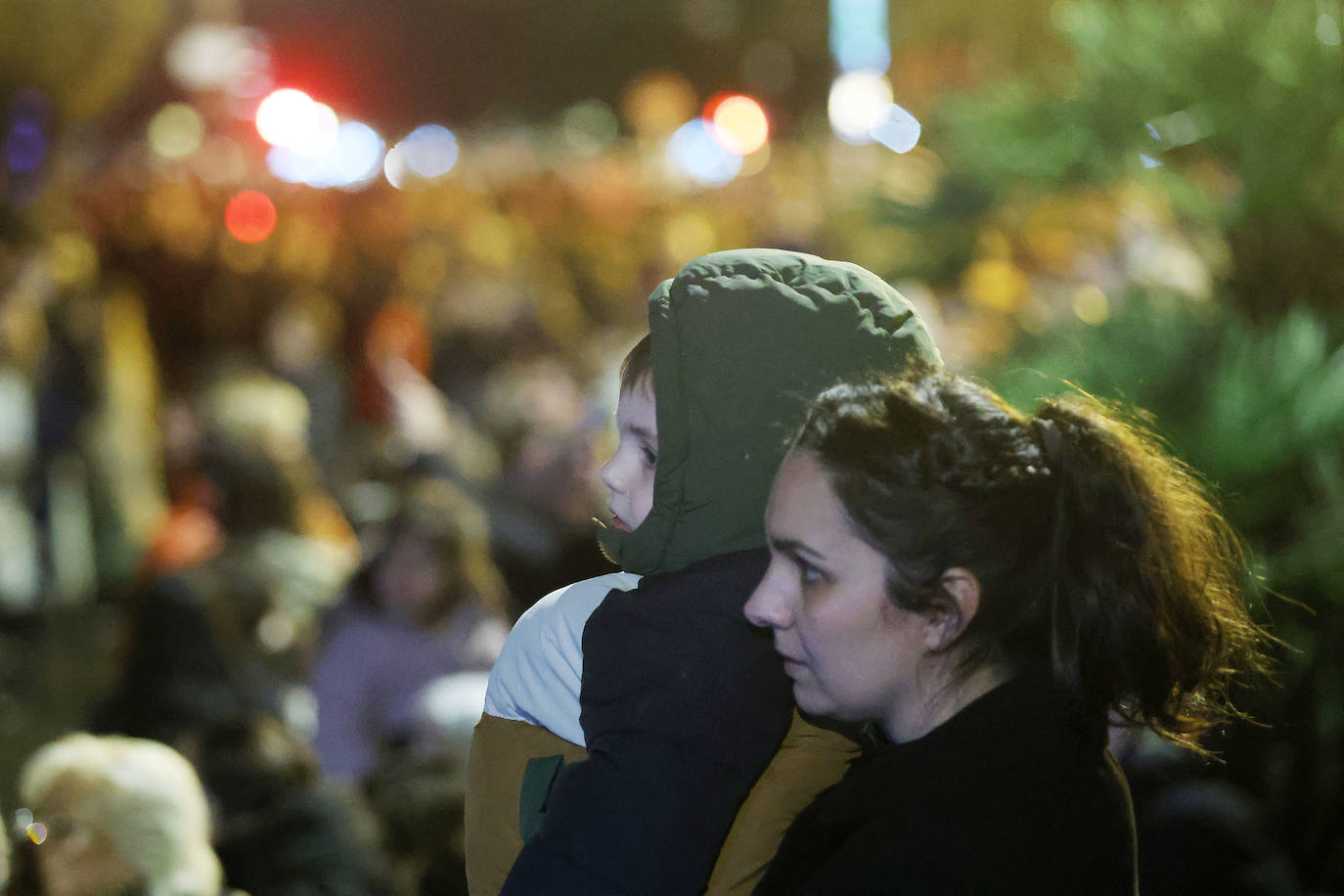 Paseo por la iluminación en Donostia