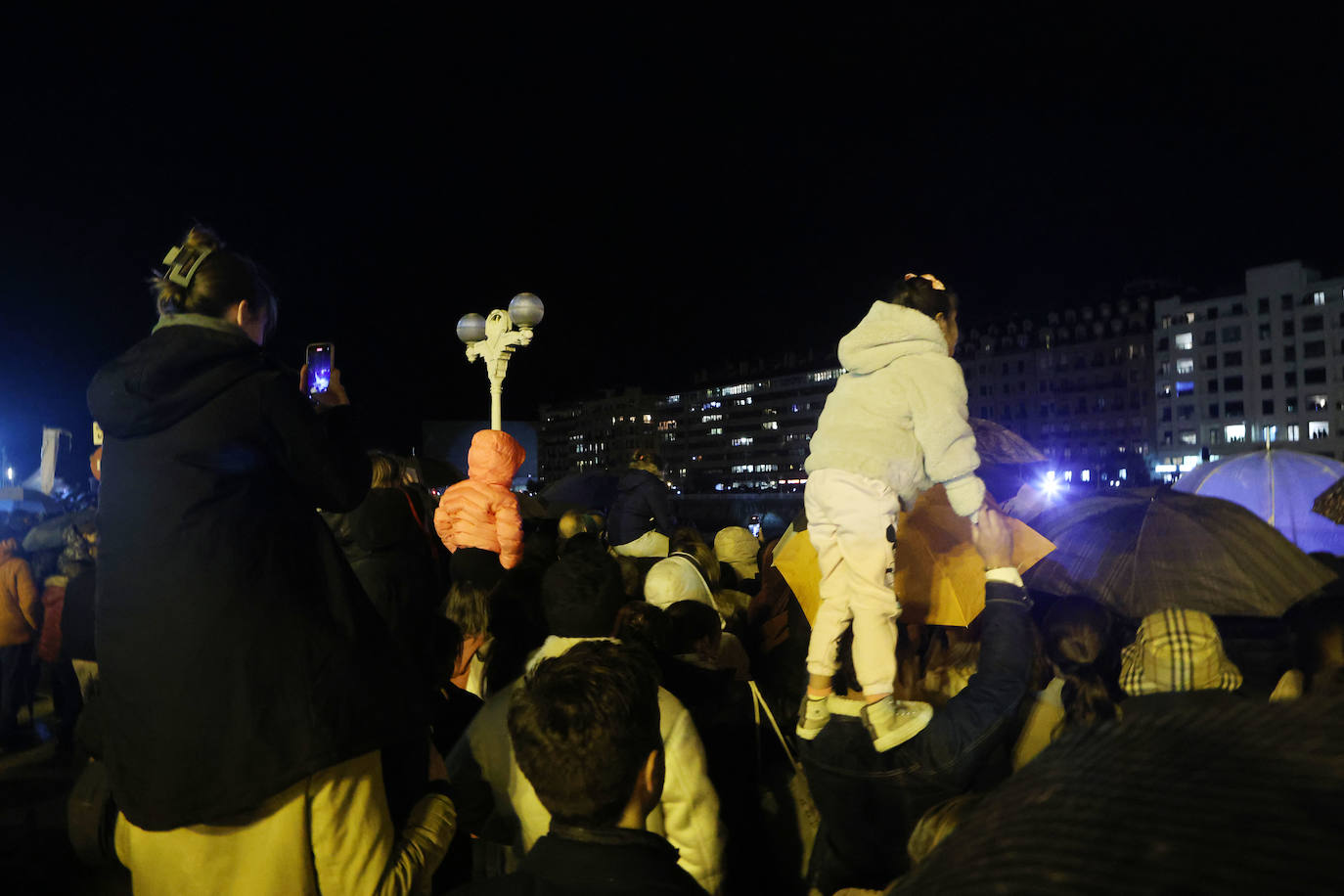 Paseo por la iluminación en Donostia