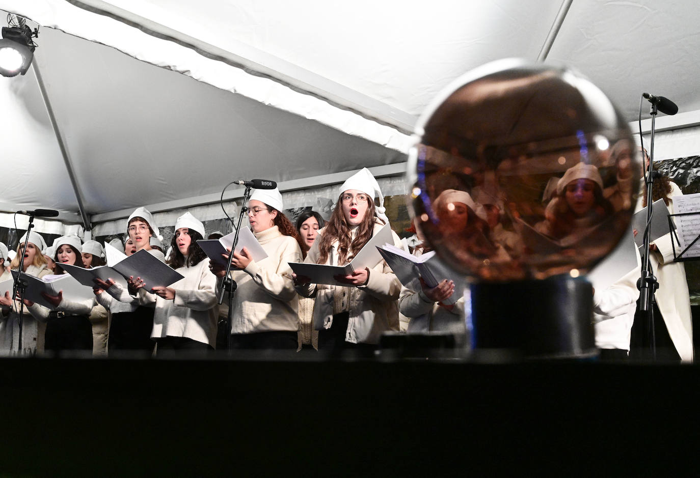 Paseo por la iluminación en Donostia