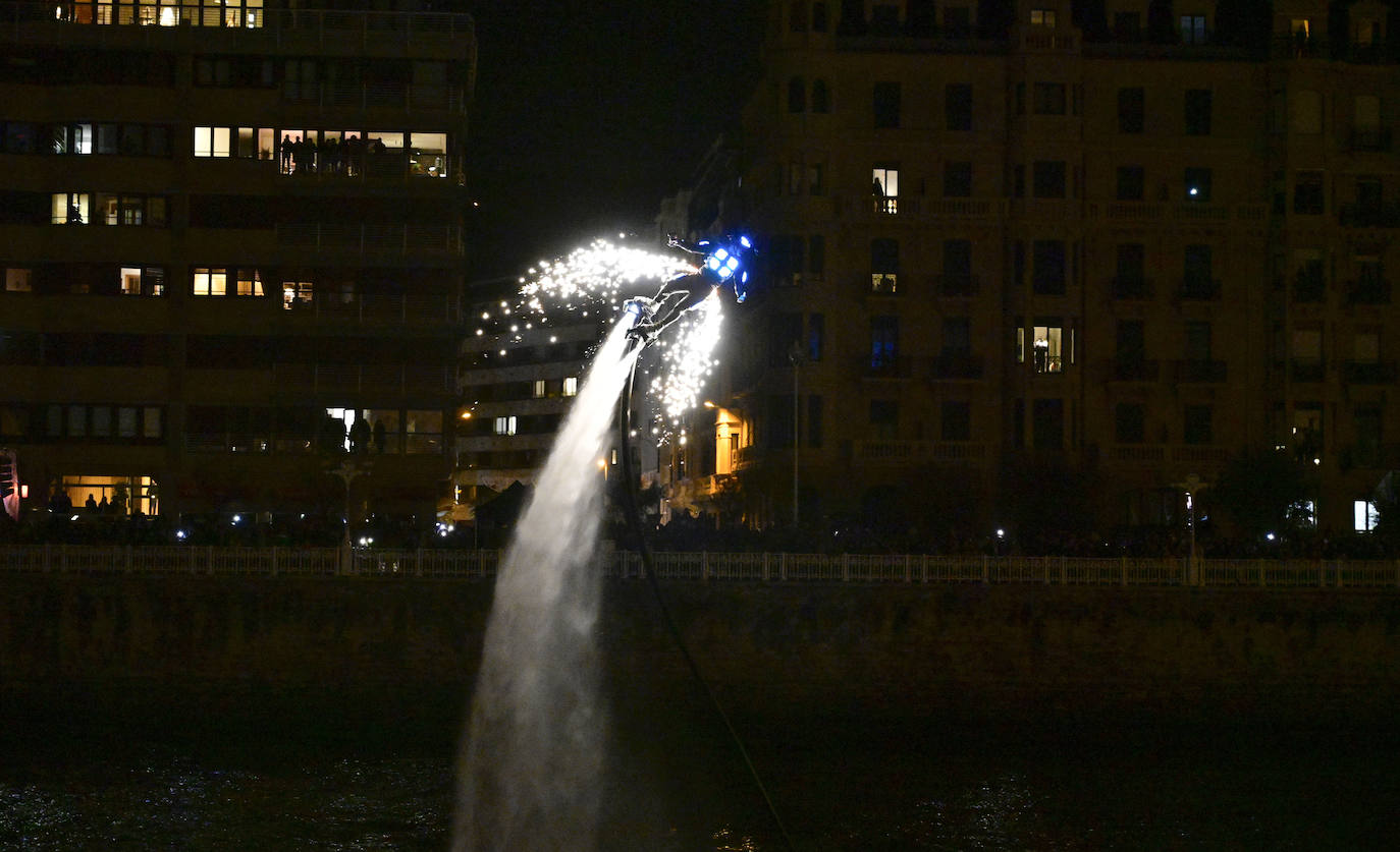 Paseo por la iluminación en Donostia