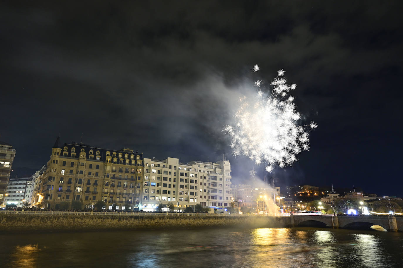 Paseo por la iluminación en Donostia