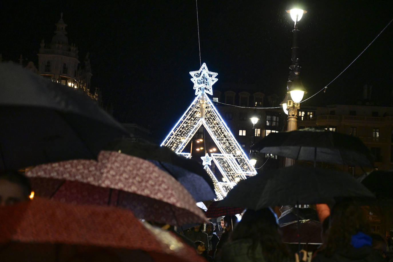 Paseo por la iluminación en Donostia
