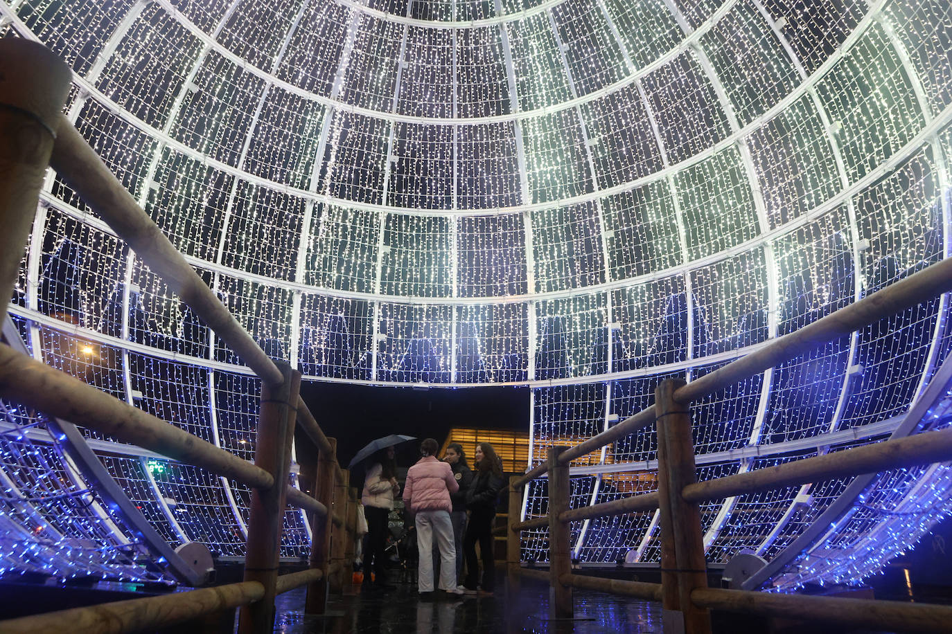 Paseo por la iluminación en Donostia