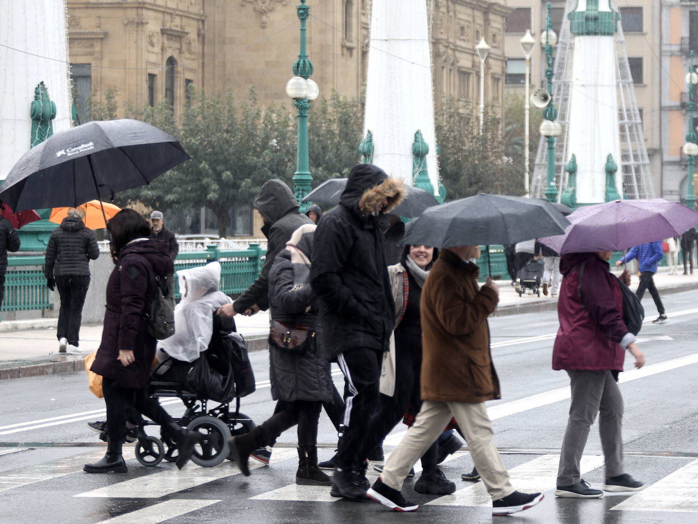 Un sábado pasado por agua