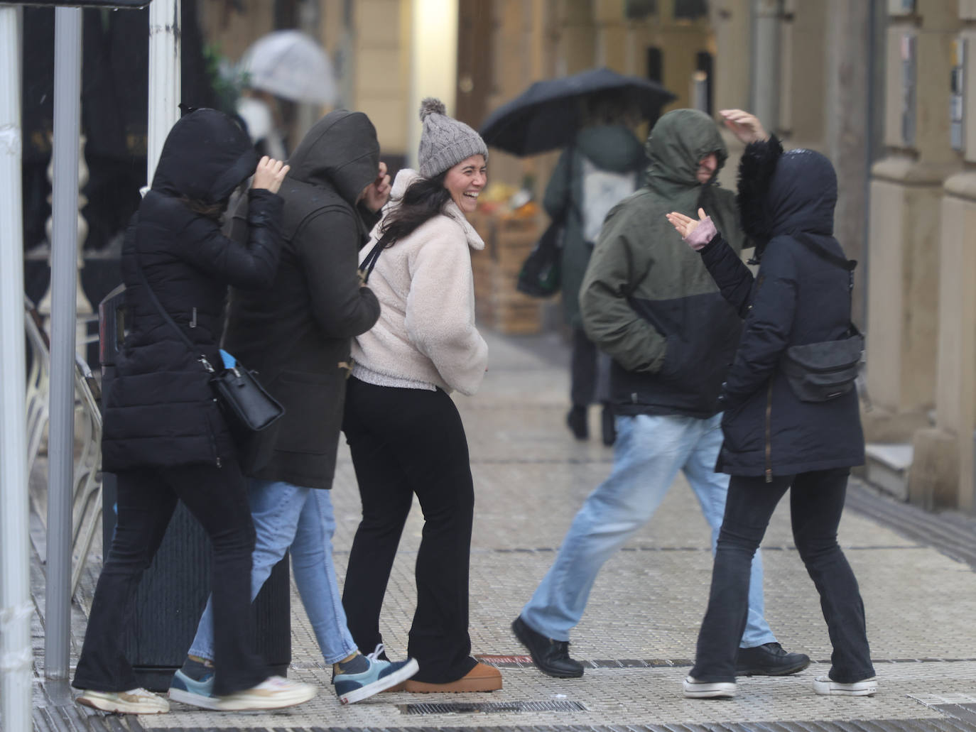 Un sábado pasado por agua