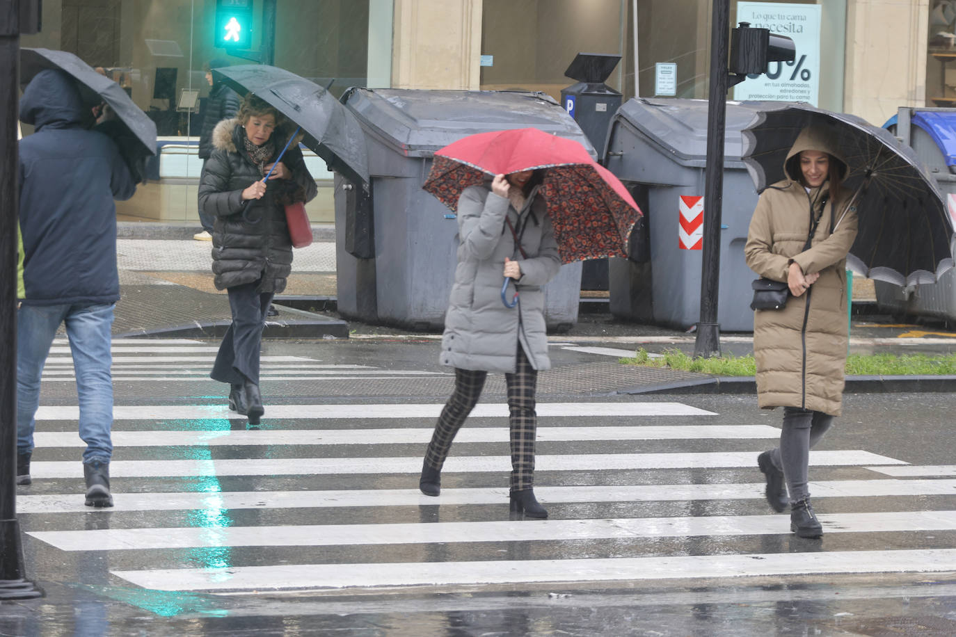Un sábado pasado por agua