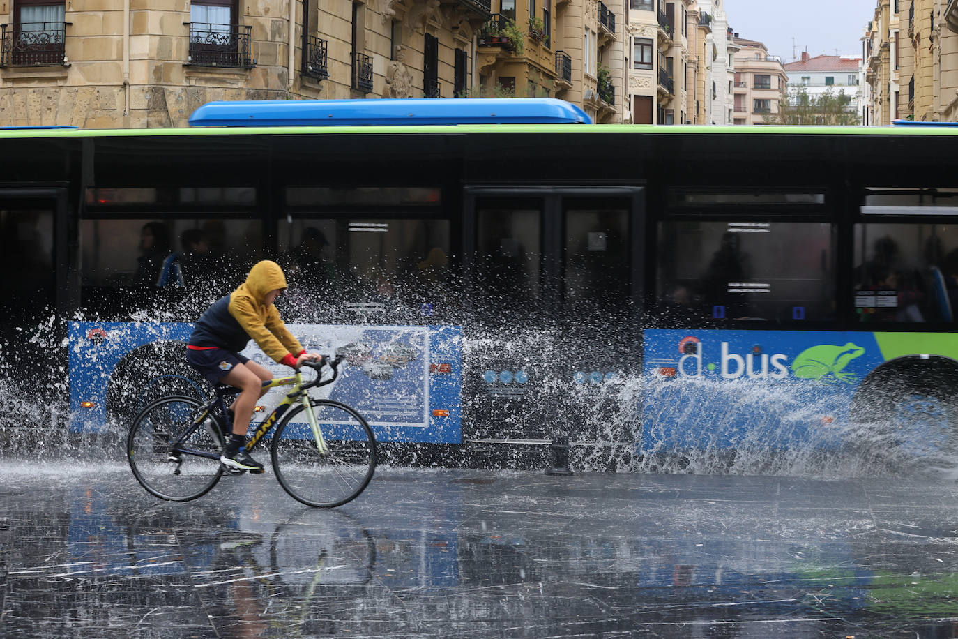 Un sábado pasado por agua