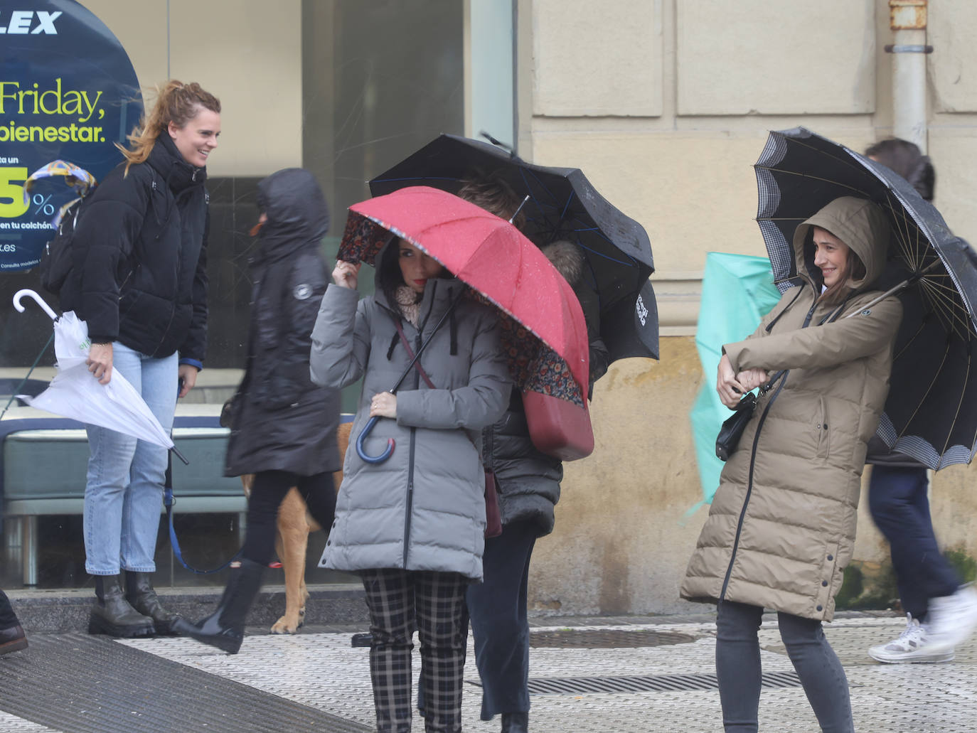 Un sábado pasado por agua