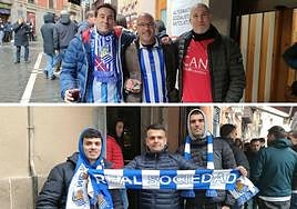 Los aficionados realistas ya han iniciado su desembarco en Pamplona de cara al encuentro de esta noche ante Osasuna.