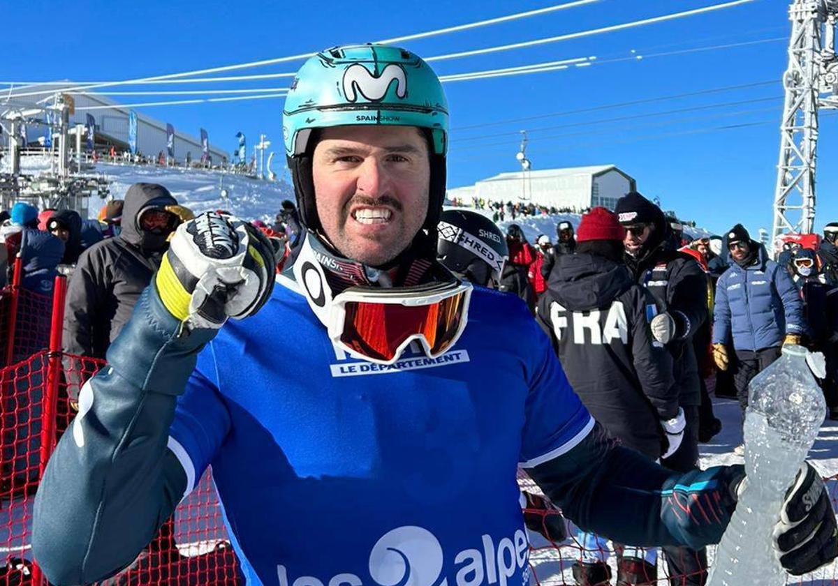 Eguibar, tercero en Les Deux Alpes y Romero, 43º en el arranque de la Copa del Mundo