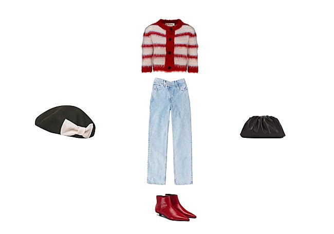 Sugerencia de look para llevar con la boina 'Isi'