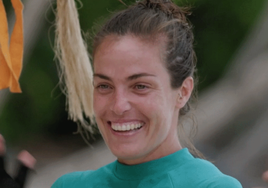 Joana, sonriente pese a no haber ganado El Conquistador.