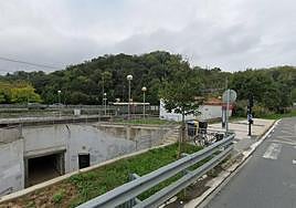 Estación de tren de Loiola.