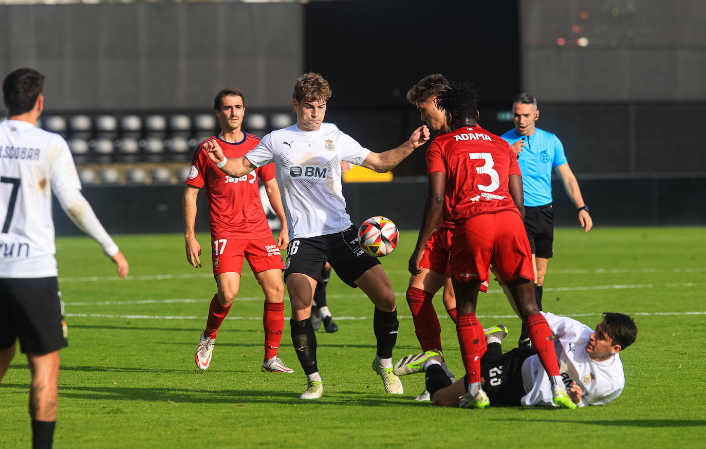 El Real Unión sucumbe ante el filial de Osasuna
