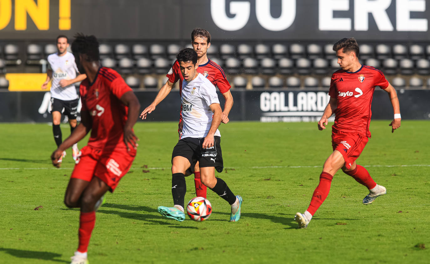 El Real Unión sucumbe ante el filial de Osasuna