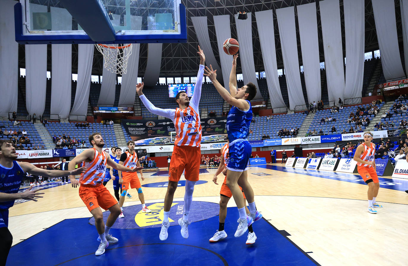 Las mejores imágenes del Gipuzkoa Basket - Leyma Coruña