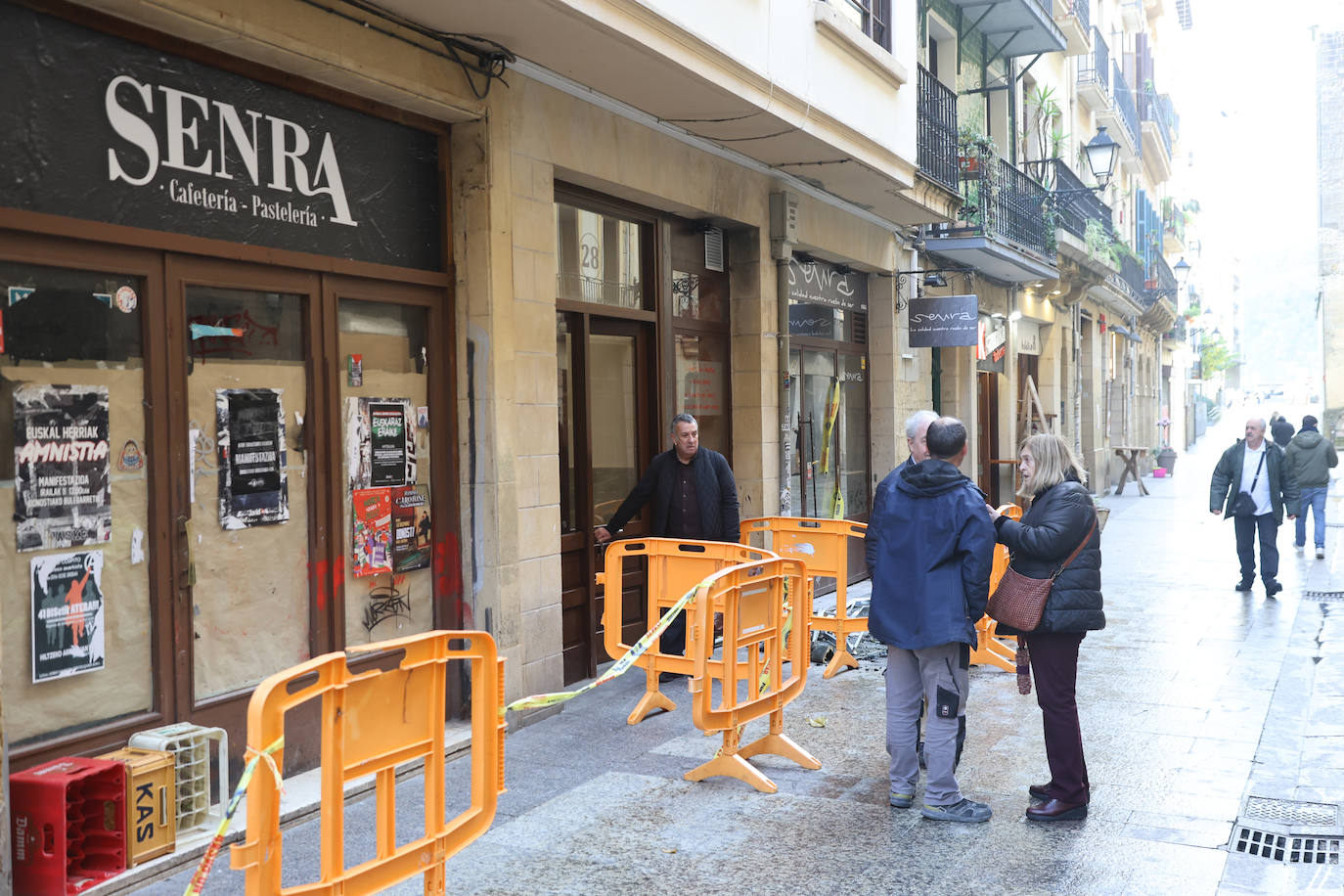 Así quedaron las viviendas de la calle 31 de Agosto afectadas por el fuego