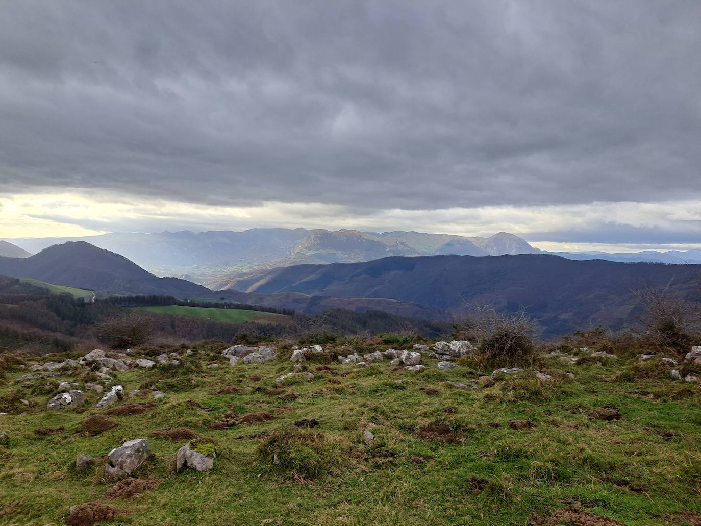 Arburu, una cima sobre Berastegi