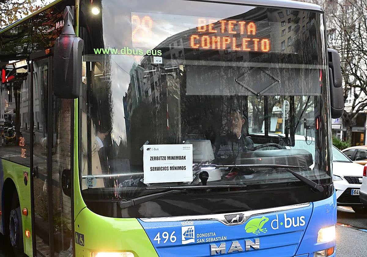 El transporte público se verá afectado por la huelga en el sector público.