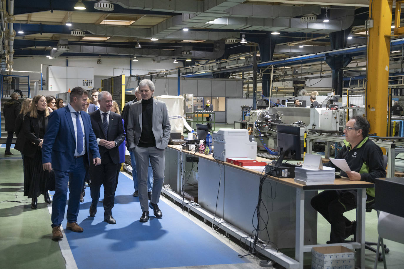 La visita del lehendakari Urkullu a Korta, en imágenes