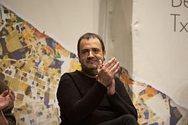 Eneko Fernandez, helduen kategoriako irabazlea, orain dela gutxiko argazki batean.