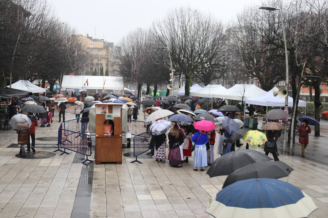 Un Santo Tomás con lluvia