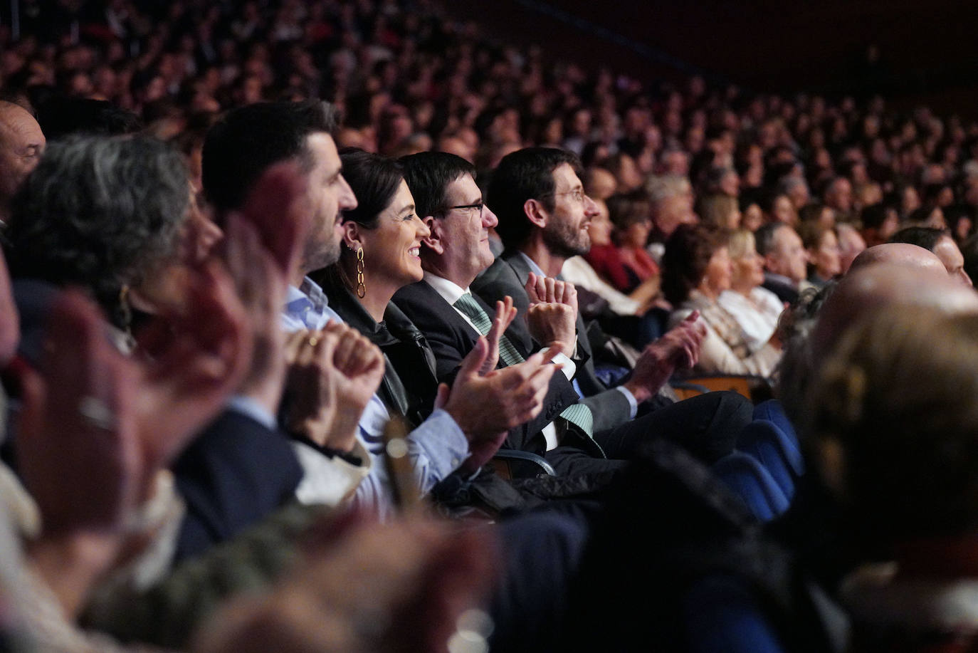 Un Kursaal repleto disfrutó con el concierto