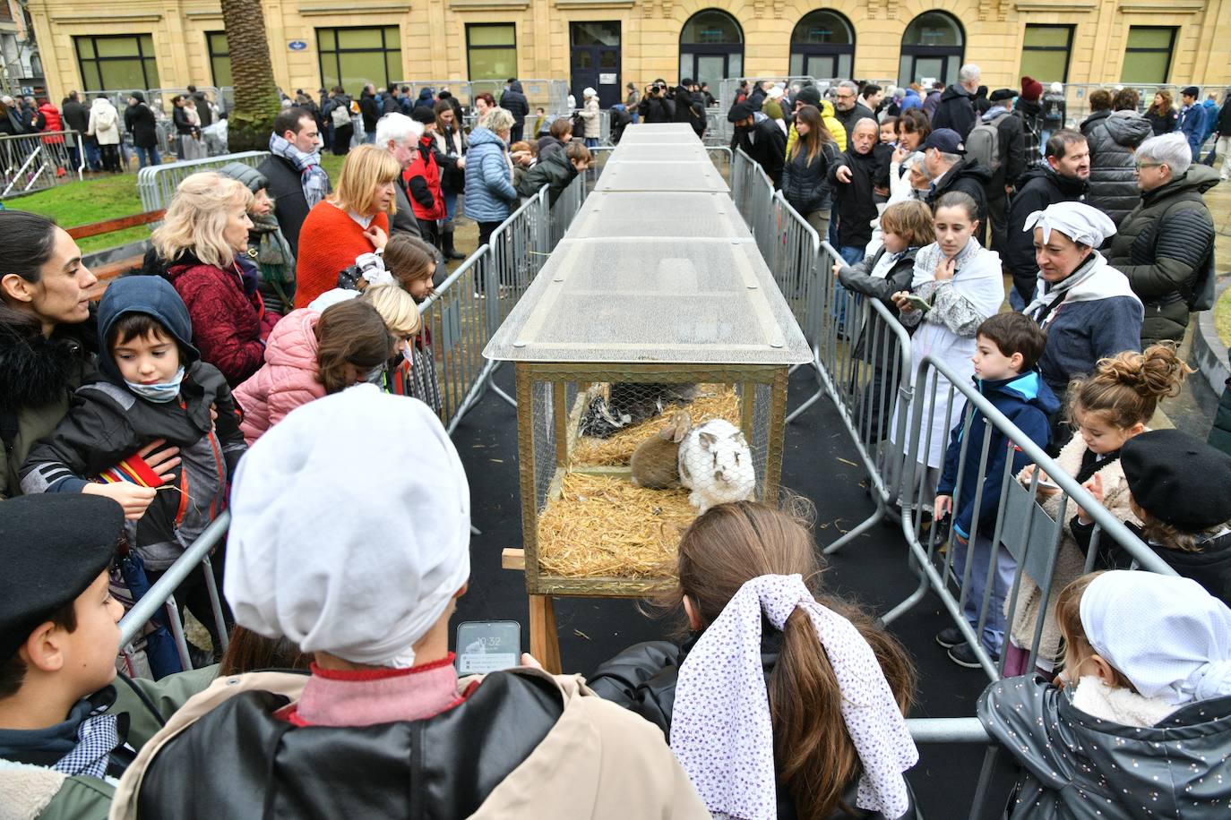 Los animales, una de las principales atracciones en Santo Tomás.