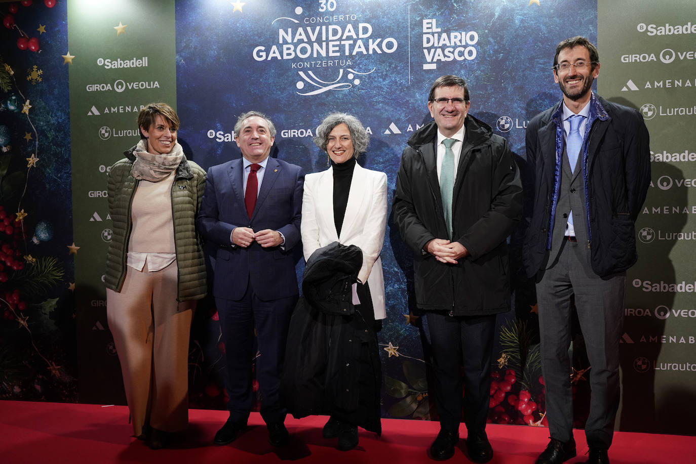 De la Universidad de Deusto, Idurre Ochotorena, Álvaro de la Rica, Asun Ibáñez, Juan José Etxeberria y Xabier Riezu.