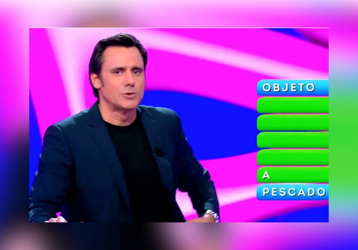 Ion Aramendi durante Reacción en cadena, de Telecinco