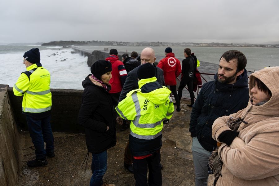 Buscan a dos marineros en Ziburu