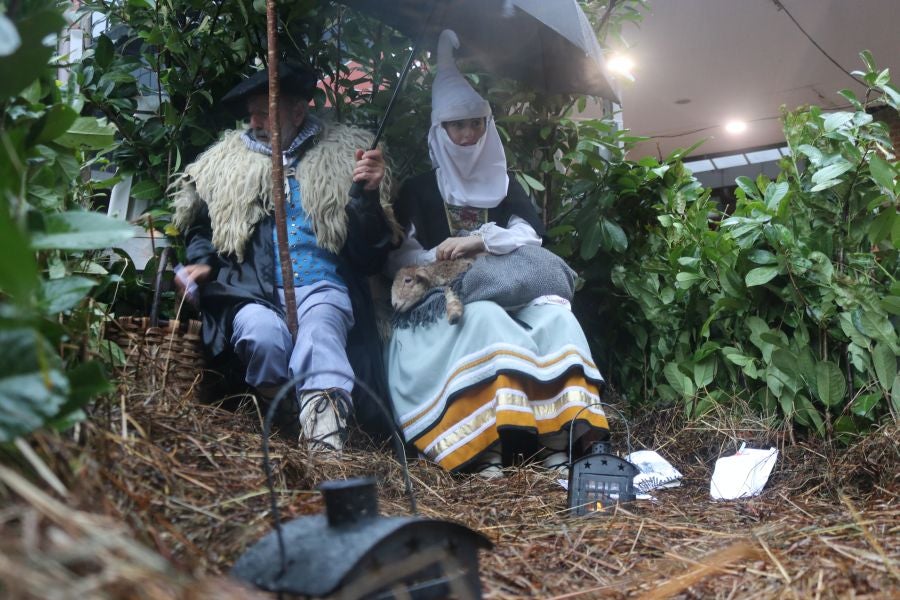 El paso de Olentzero por Errenteria, en imágenes