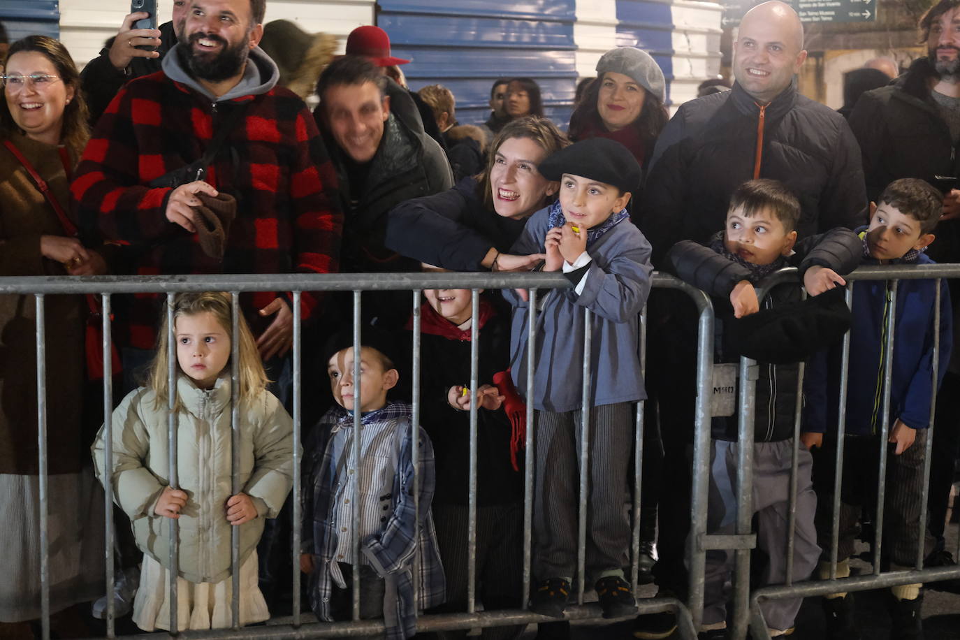 Olentzero y Mari Domingi en Donostia