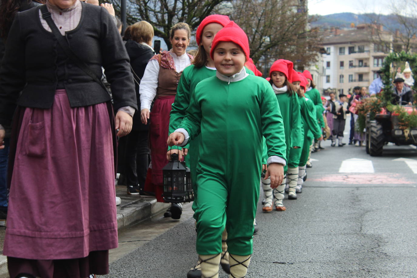 La ilusión llega en tractor