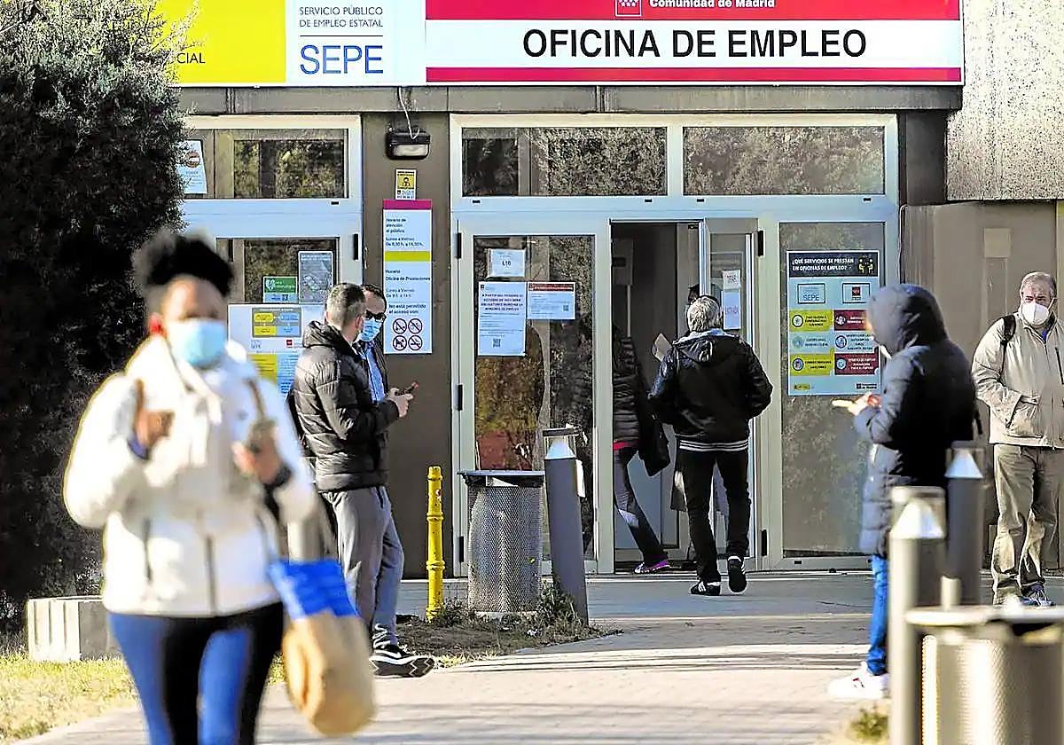 Imagen de una de las oficinas de la red del SEPE, organismo dependiente del Ministerio de Trabajo.