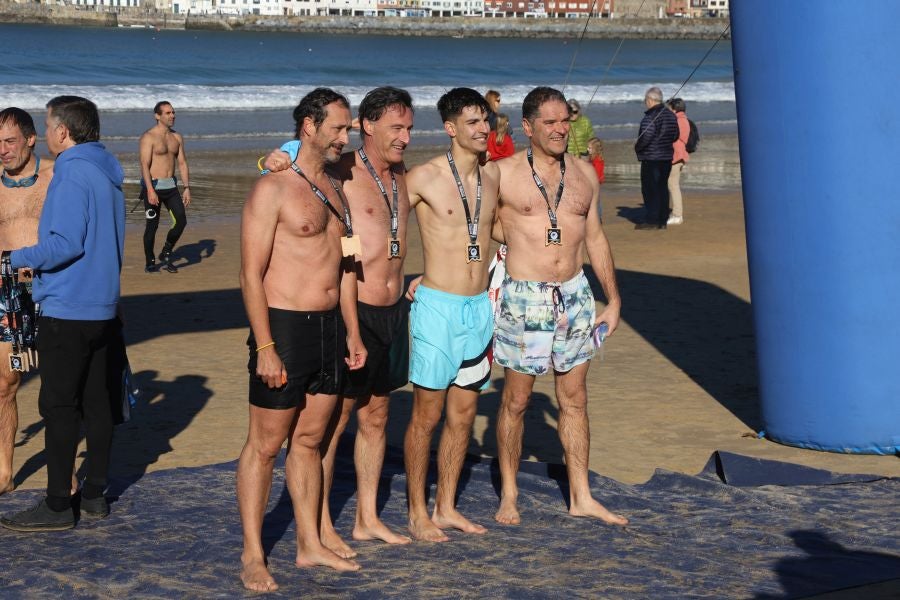 El &#039;Kontxapuzón&#039; puede con el frío