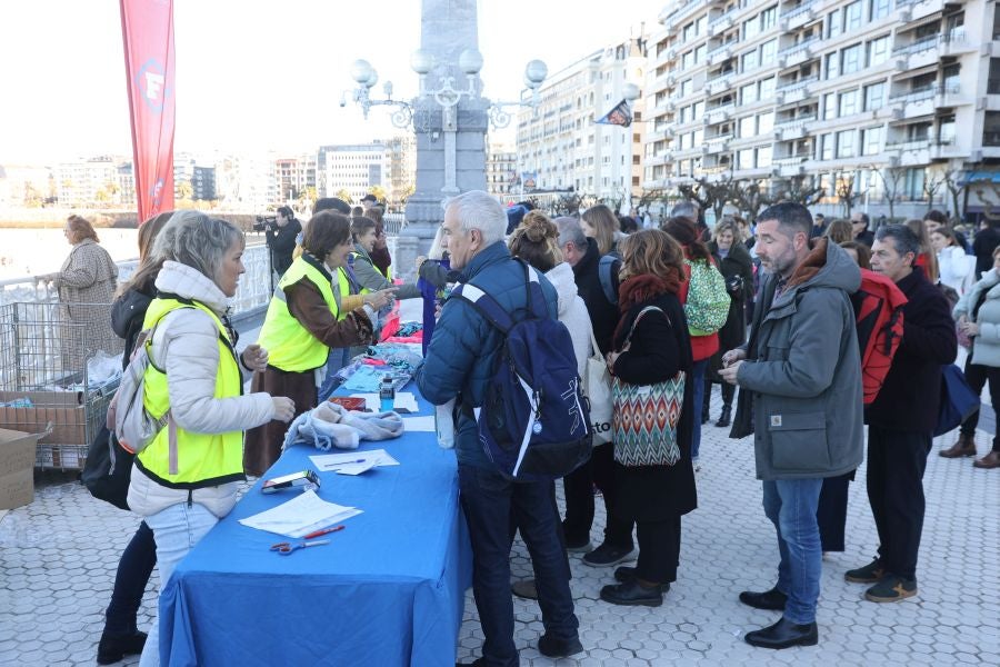 El &#039;Kontxapuzón&#039; puede con el frío