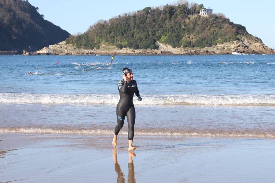 El &#039;Kontxapuzón&#039; puede con el frío