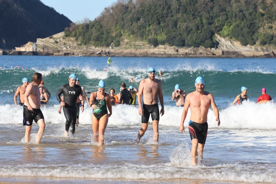 El &#039;Kontxapuzón&#039; puede con el frío