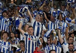 2.000 aficionados de la Real Sociedad podrán viajar a París para ver el partido de octavos de Champions